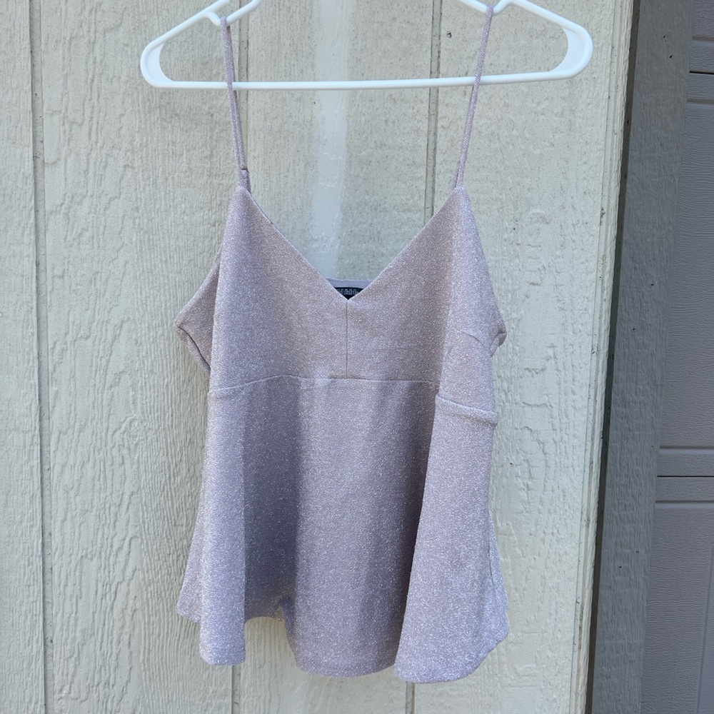 Women’s sparkly tank blouse